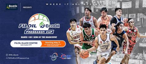 Filoil EcoOil Preseason Cup 2024 Live Updates, Schedule & Standings.